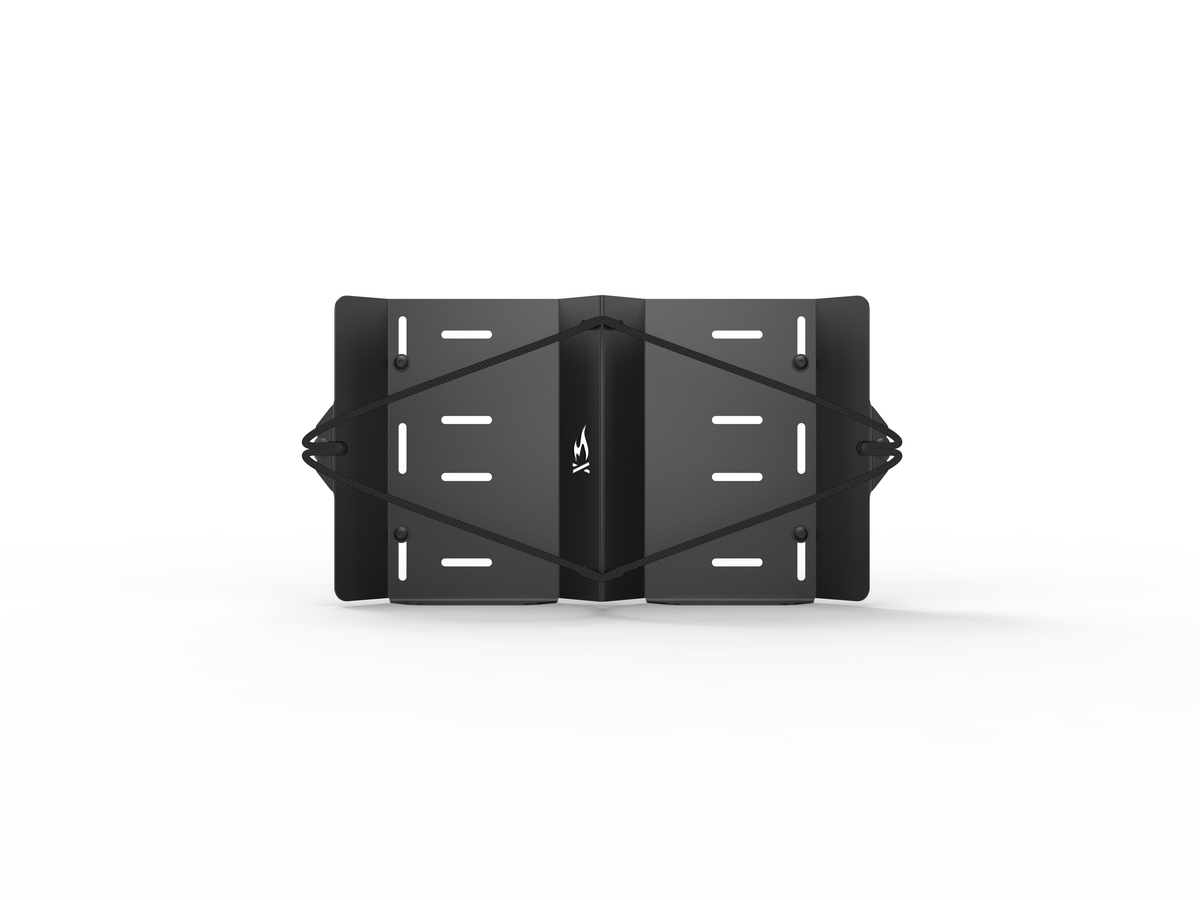 Included storage mount with FVC Camp Chairs