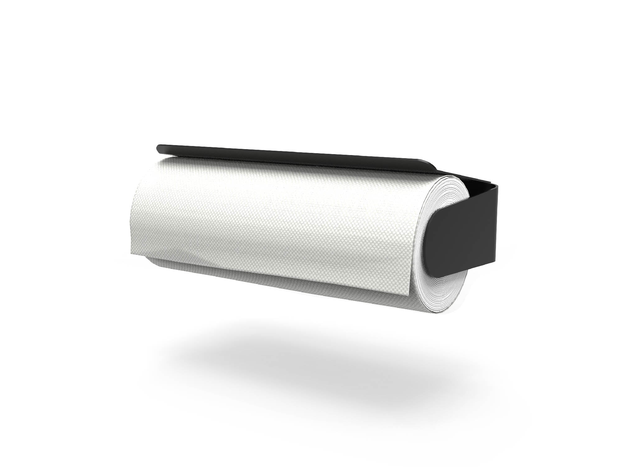 Van Paper Towel Holder with paper towel roll installed