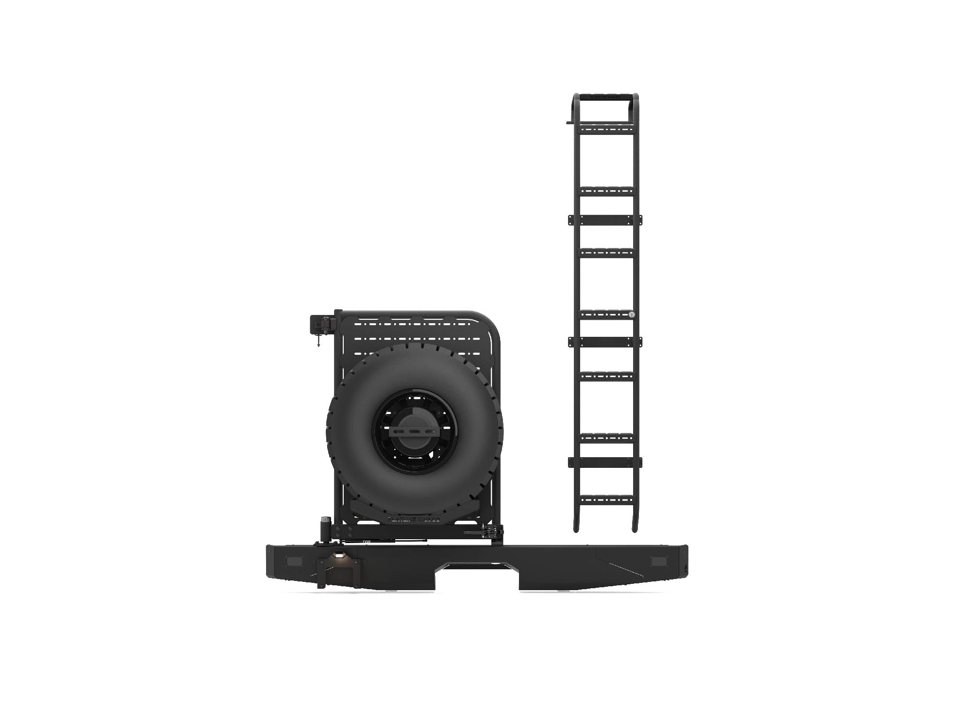 Winnebago Ekko Rear Bumper, Ladder, & Carrier Swing-Out System