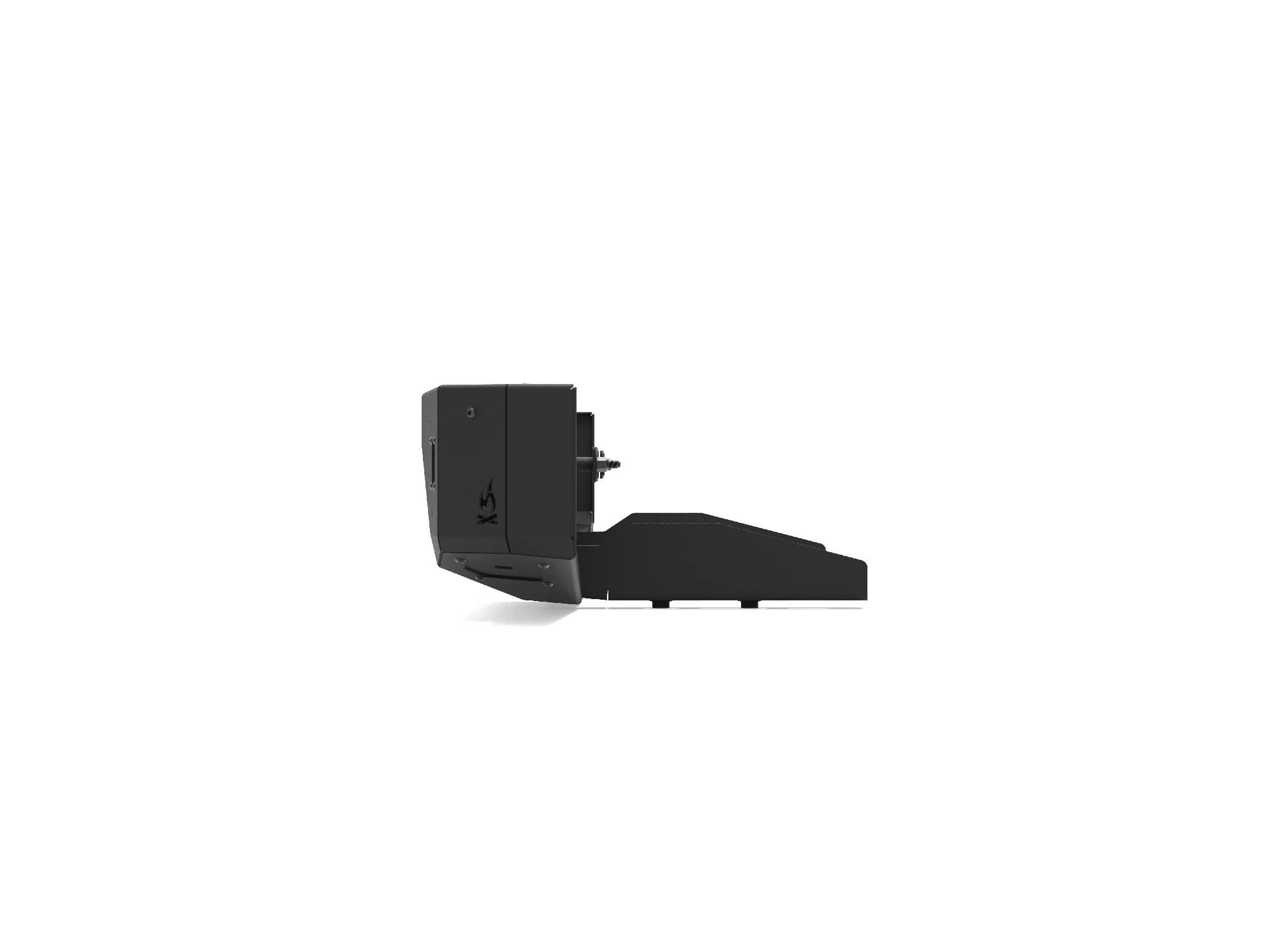 Side view of Winnebago Ekko Rear Bumper for Sprinter and Transit vans