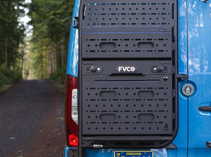 Van Rear Storage Box | Flatline Van Co.