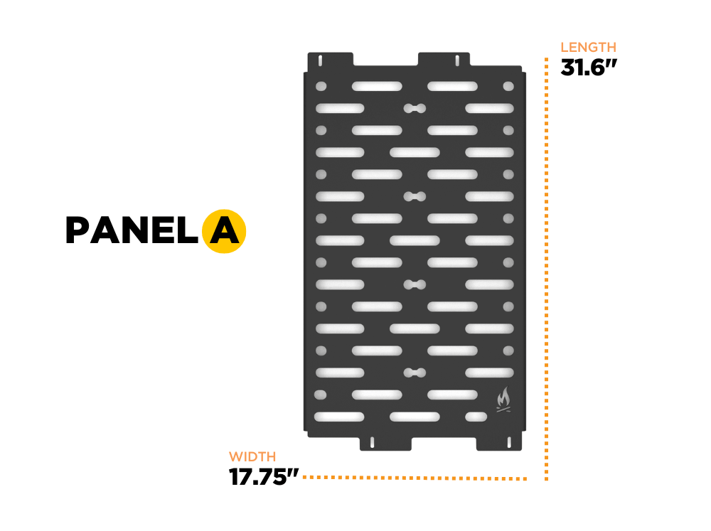 Universal Decking For Racking Universal Roof Rack Decking Panels | Flatline Van Co.
