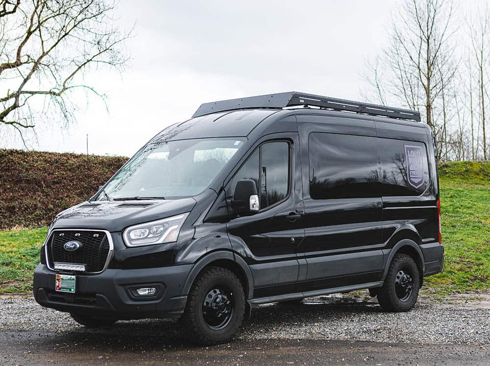 Transit Van Mid Roof Low Pro Roof Rack 130