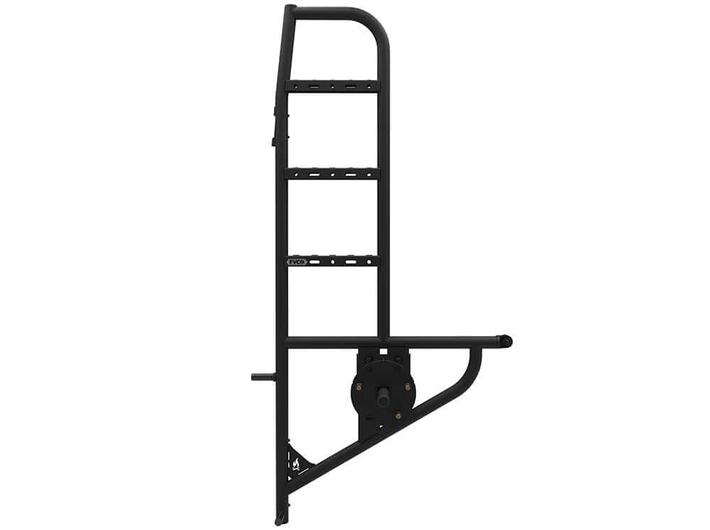 Transit Rear Ladder + Tire Carrier | Flatline Van Co.
