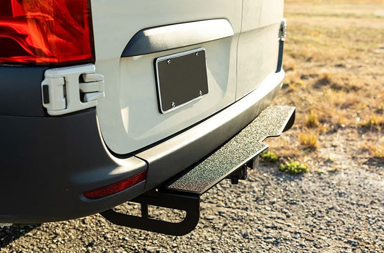 Sprinter Rear Step | Flatline Van Co.