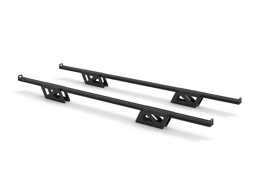 Heavy duty high bar kit with overhang crossbars, in low mode