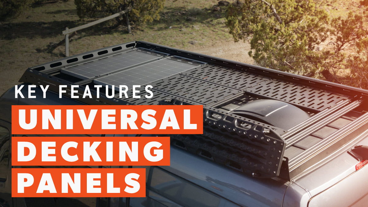 Universal Decking For Racking Universal Roof Rack Decking Panels | Flatline Van Co.