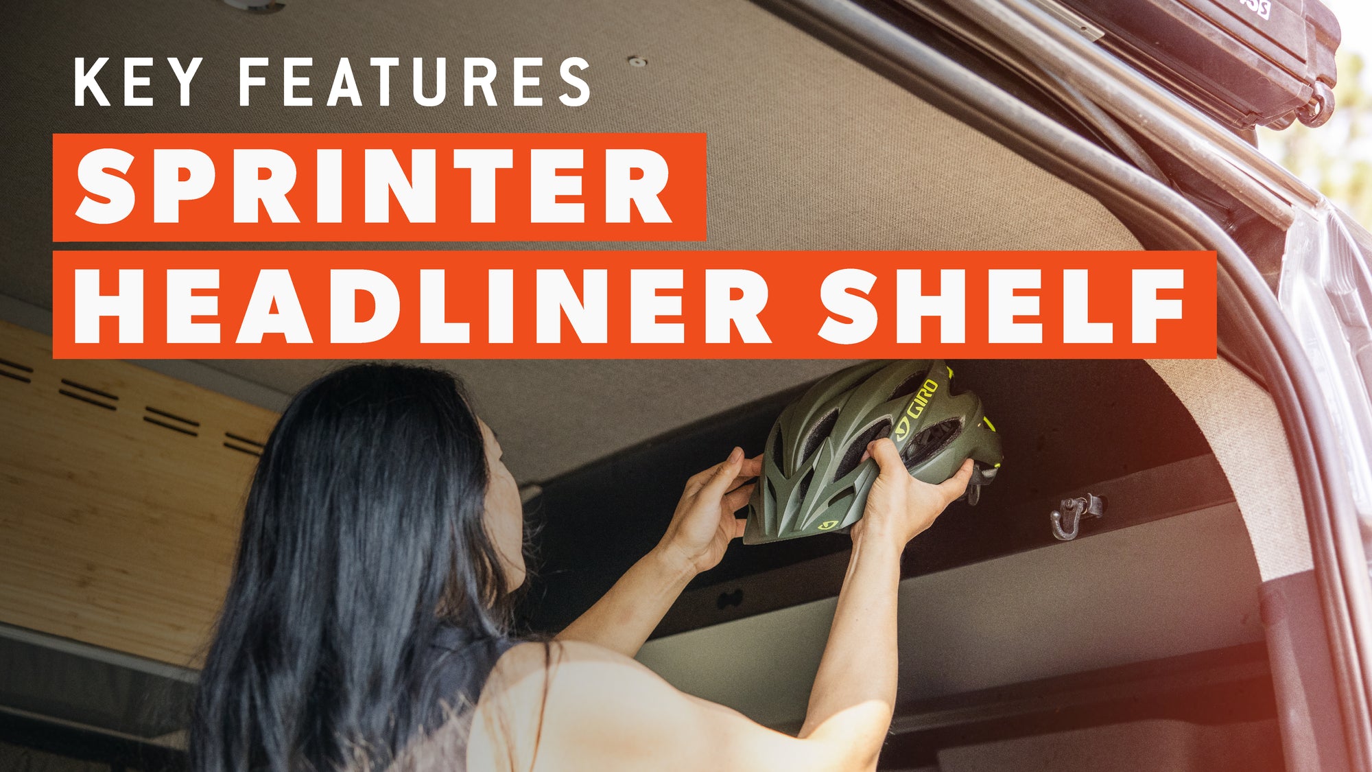 Sprinter Headliner Shelf Key Features Video
