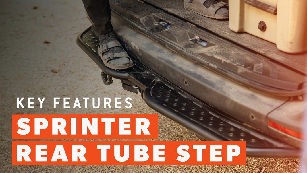 Sprinter Rear Tube Step | Flatline Van Co.