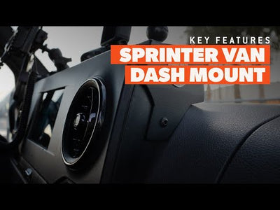 Mercedes Sprinter Upper Dash Mount key features video