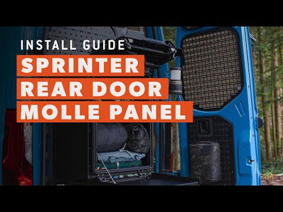 Sprinter Van Rear Door Molle Panels