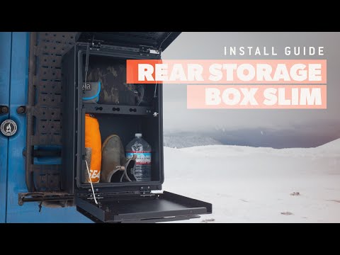 Adventure Van Rear Storage Box
