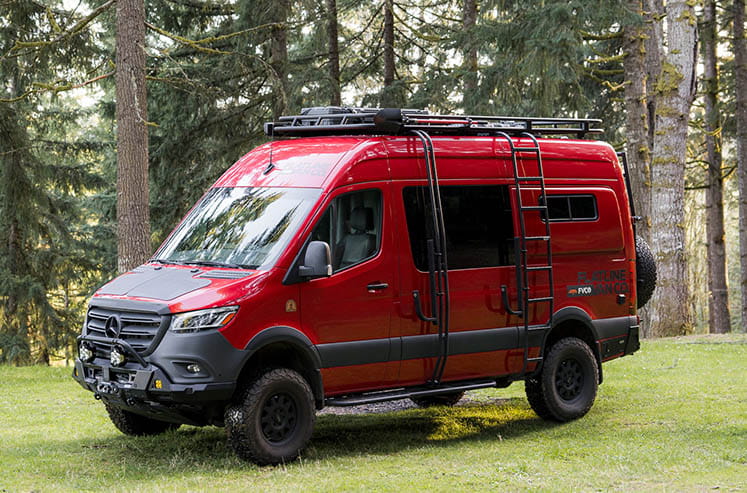 Sprinter Rear Bumper | Flatline Van Co.