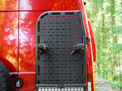 Rear Door Platform Mounting Posts on Sprinter Van