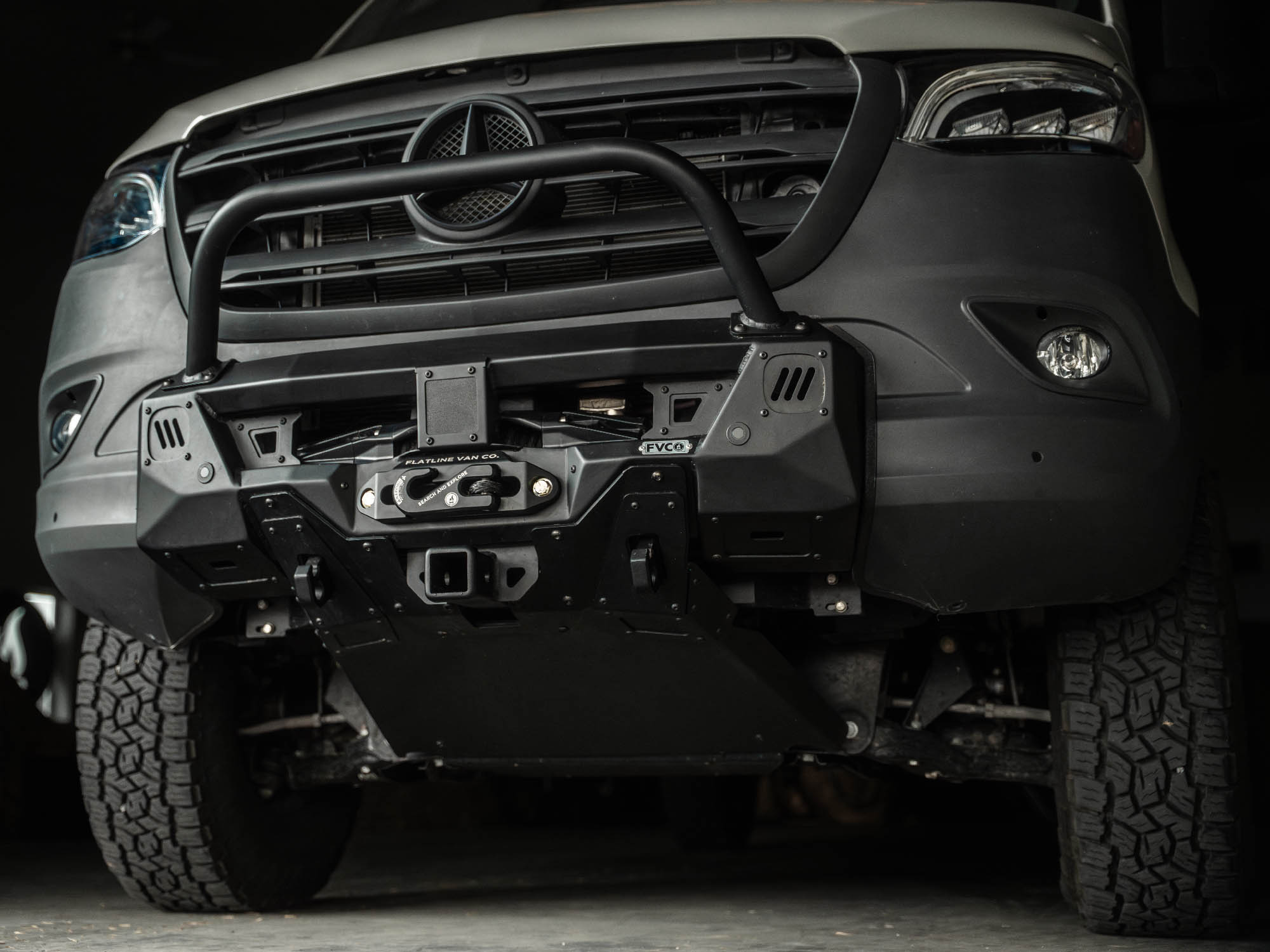 Sprinter Van Core Front Bumper with skid plate protection