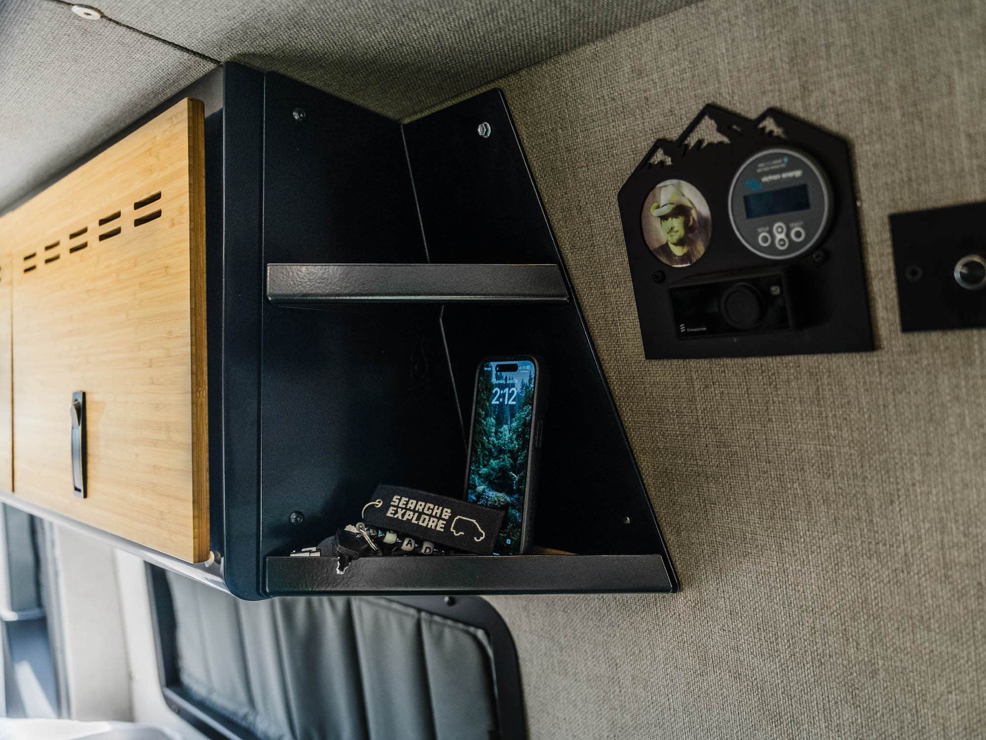 Sprinter Van Angled Shelf
