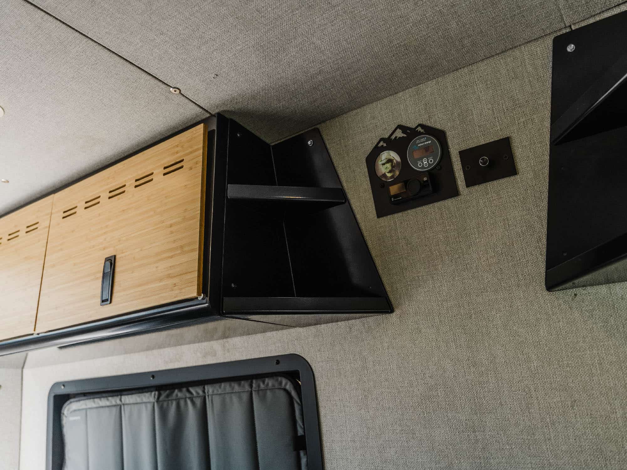 Sprinter Van Angled Shelf