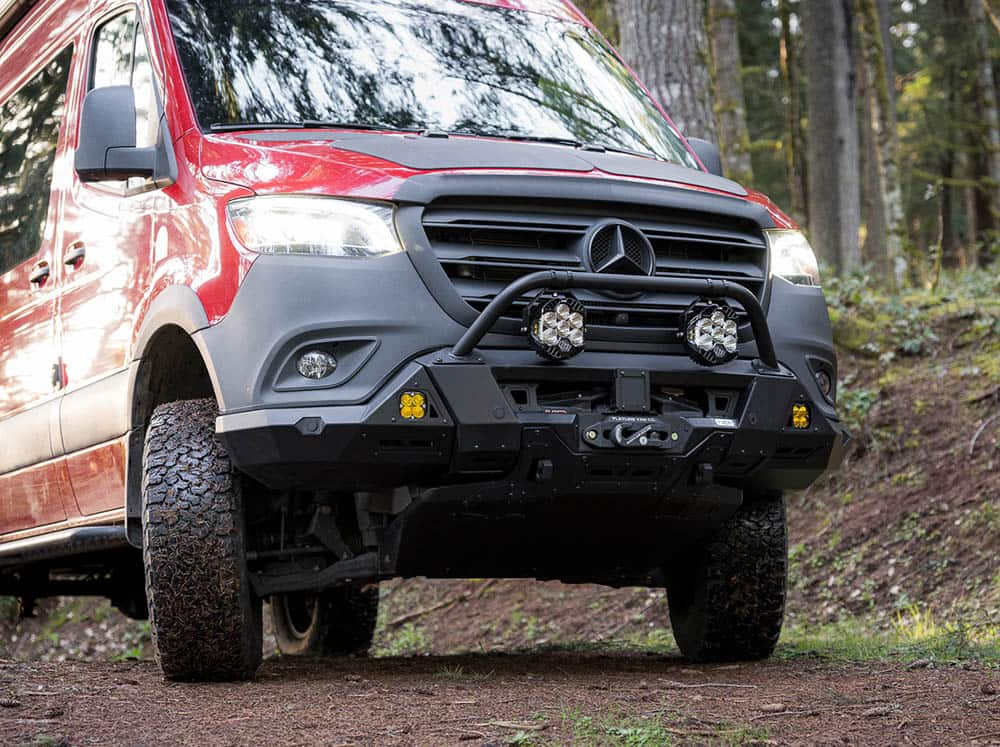 Sprinter Van Front Bumper | Flatline Van Co.
