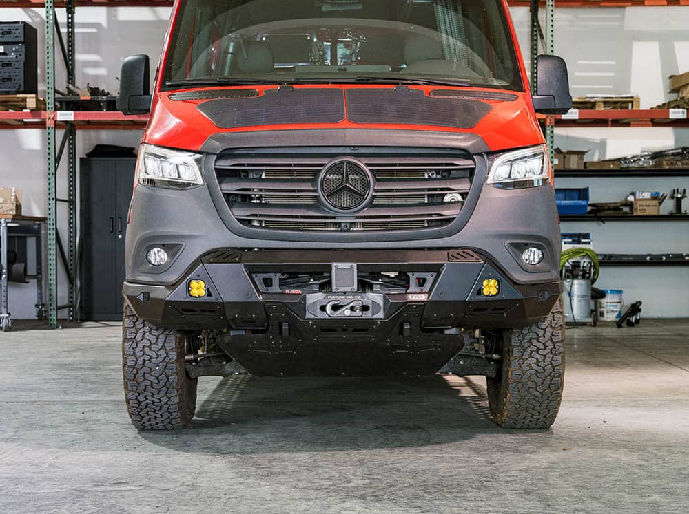 Sprinter Van Front Bumper | Flatline Van Co.