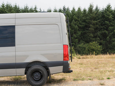 Profile view of Sprinter Rear Ladder