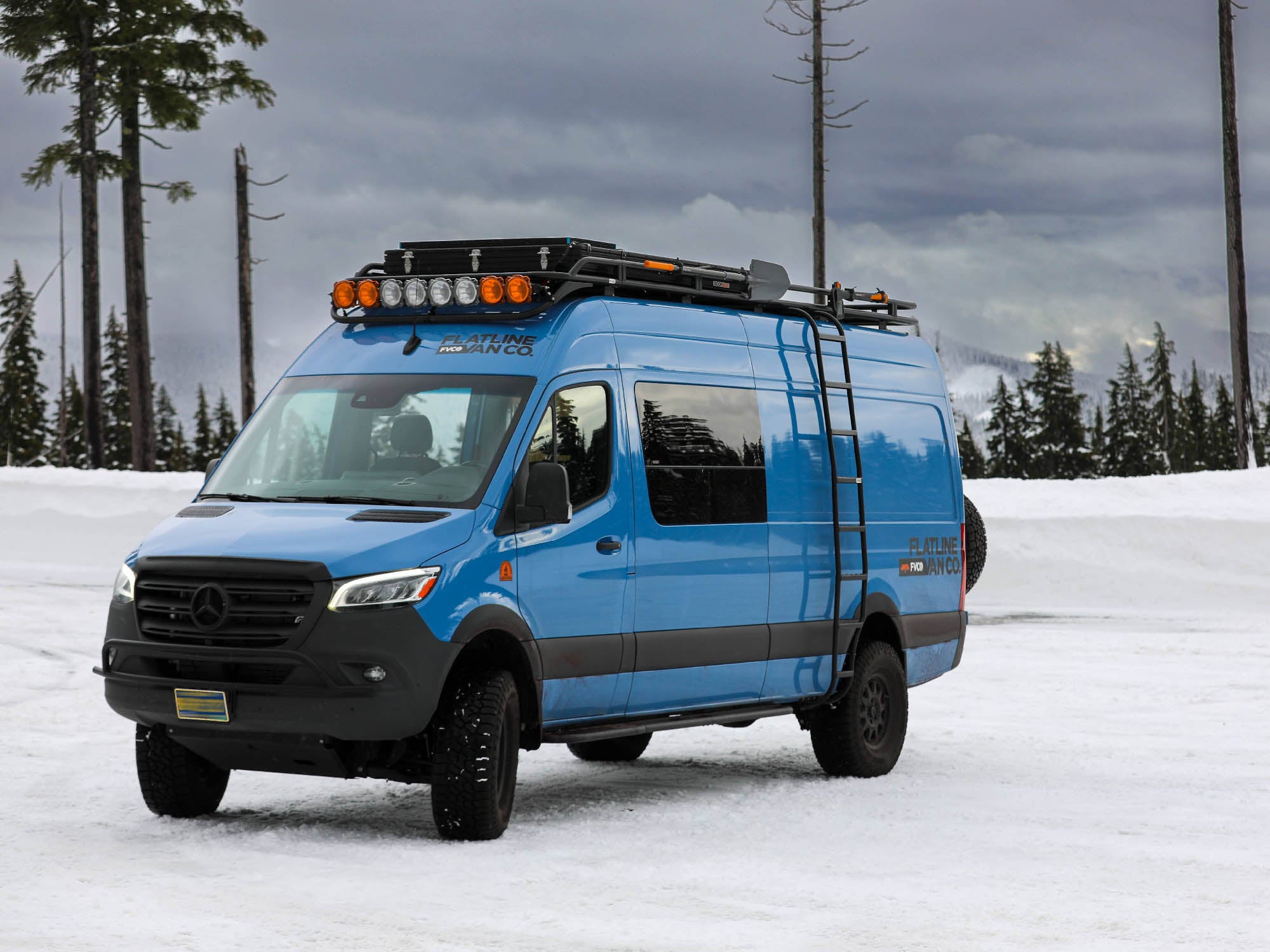 Sprinter Van Safari Rack | Flatline Van Co.