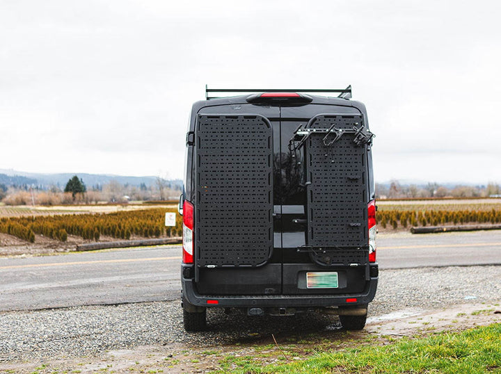 Transit Rear Door Platform | Flatline Van Co.