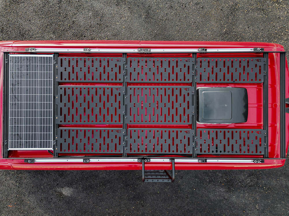 Universal Decking For Racking Universal Roof Rack Decking Panels | Flatline Van Co.