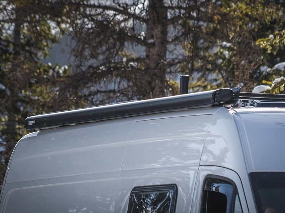 fiamma markise sprinter Fiamma F80s Awning / Advanced Motor / Black / 136" Promaster