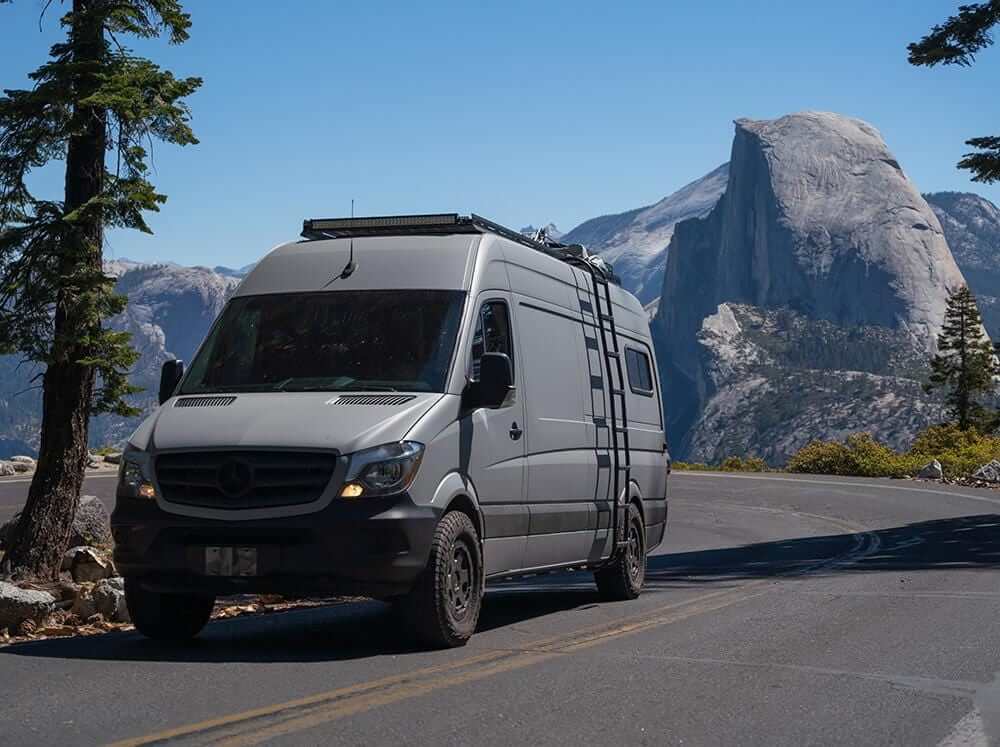 Sprinter Roof Rack with Lighter