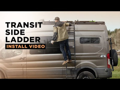 Transit Van Side Ladder Install Video