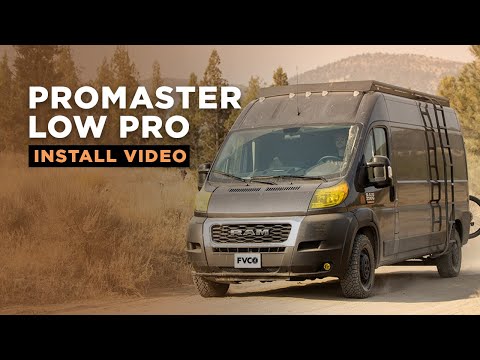 Promaster Low Pro Roof Rack Install Guide