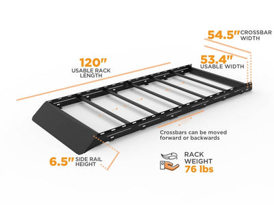 Sprinter 144" Standard Rack - Dimensions and Specs.