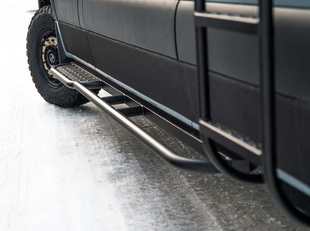 Sprinter Side Steps | Flatline Van Co.