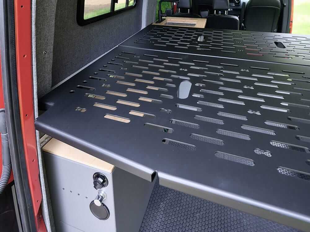 Sprinter Bed Sprinter Van Bed System - Flatline Van Co.